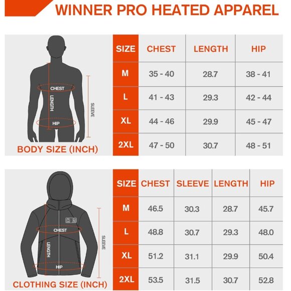 WINNER PRO Heated Jacket - Picture 8 of 9
